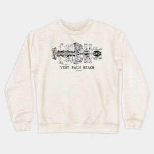 West Palm Beach - Florida Crewneck Sweatshirt
