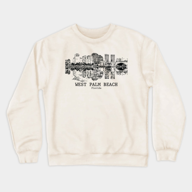 West Palm Beach - Florida Crewneck Sweatshirt by Lakeric
