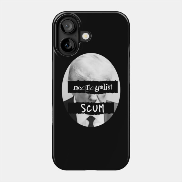 Neoroyalist Phone Case by Low Life Shirts