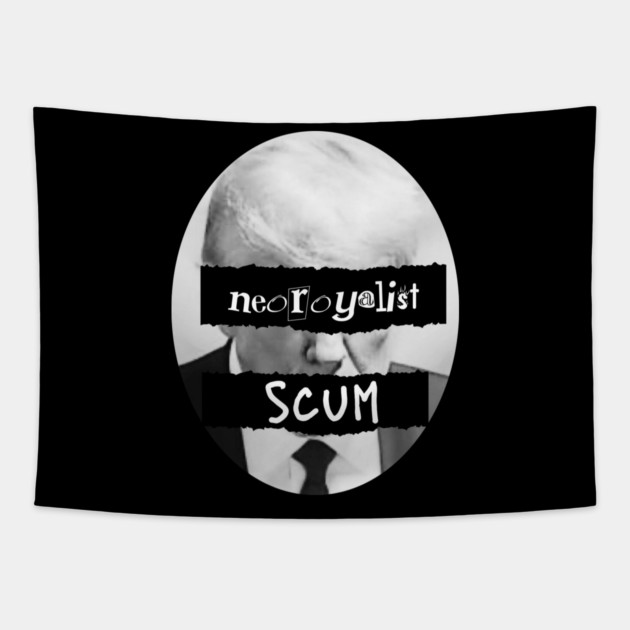 Neoroyalist Tapestry by Low Life Shirts