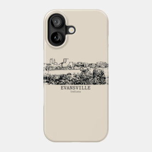 Evansville - Indiana Phone Case