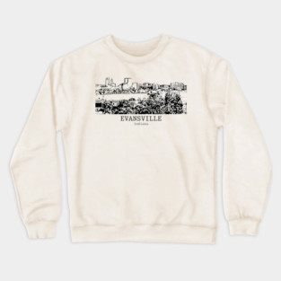 Evansville - Indiana Crewneck Sweatshirt