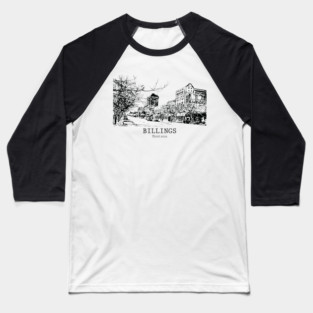 Billings - Montana Baseball T-Shirt