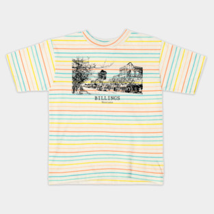 Billings - Montana Kids T-Shirt