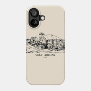 West Jordan - Utah Phone Case