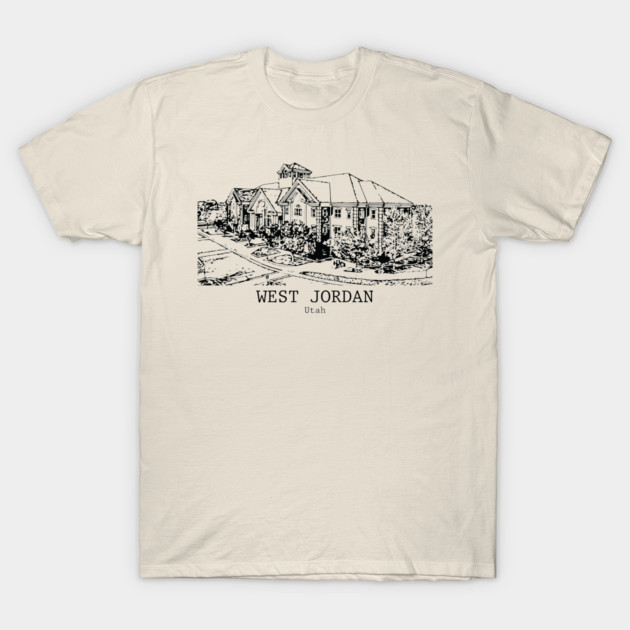 West Jordan - Utah T-Shirt by Lakeric
