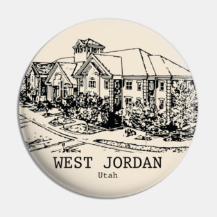 West Jordan - Utah Pin