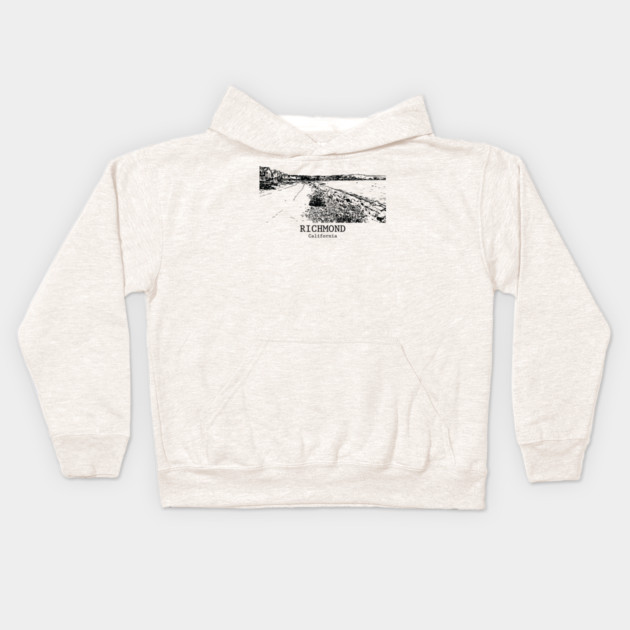 Richmond - California Kids Hoodie by Lakeric