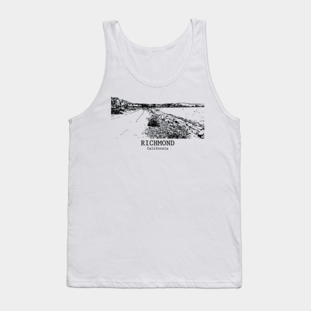 Richmond - California Tank Top by Lakeric