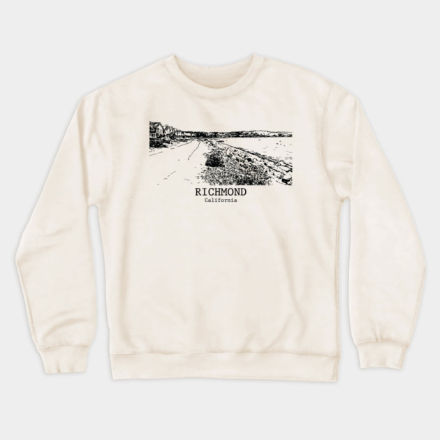 Richmond - California Crewneck Sweatshirt by Lakeric