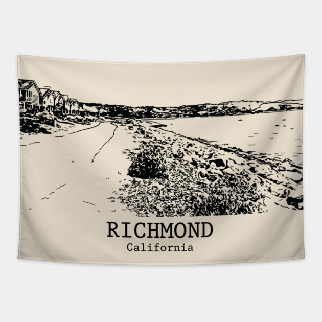 Richmond - California Tapestry by Lakeric