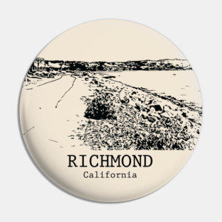 Richmond - California Pin