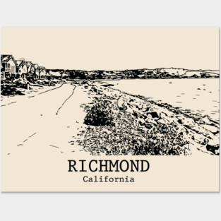 Richmond - California Posters and Art