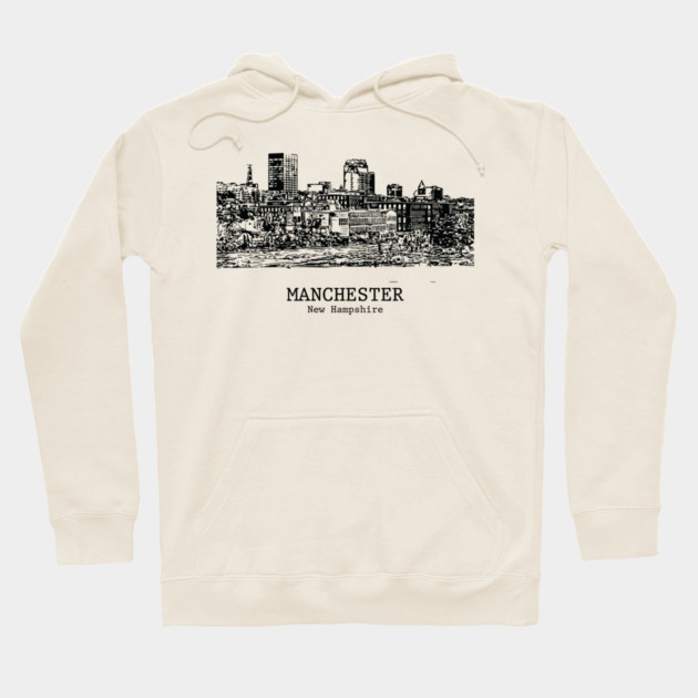 Manchester - New Hampshire Hoodie by Lakeric