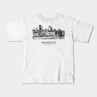 Manchester - New Hampshire Kids T-Shirt