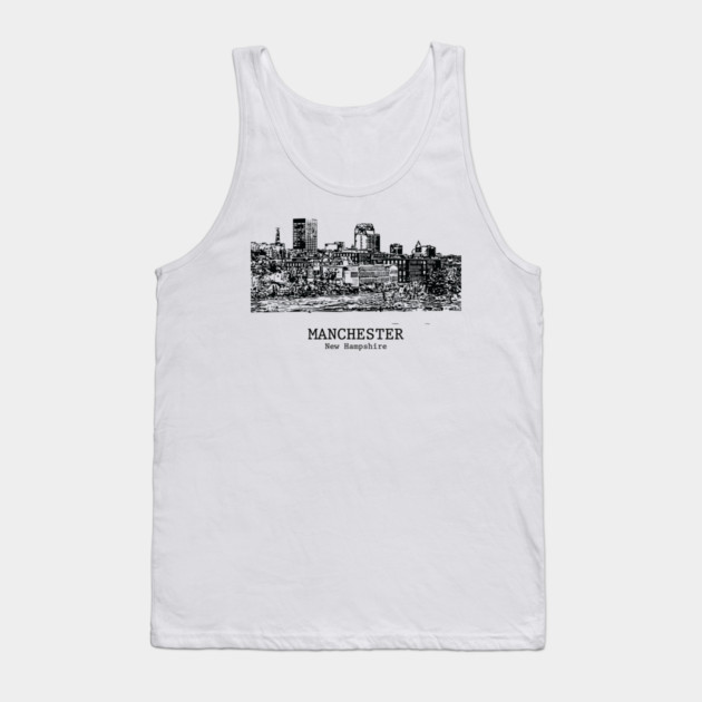 Manchester - New Hampshire Tank Top by Lakeric