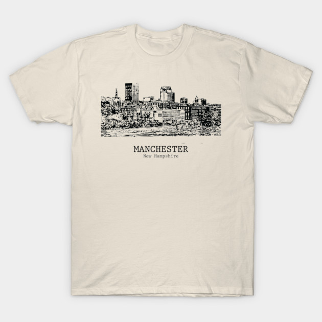 Manchester - New Hampshire T-Shirt by Lakeric