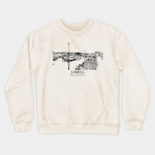 Lowell - Massachusetts Crewneck Sweatshirt