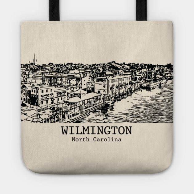 Wilmington - North Carolina Tote by Lakeric
