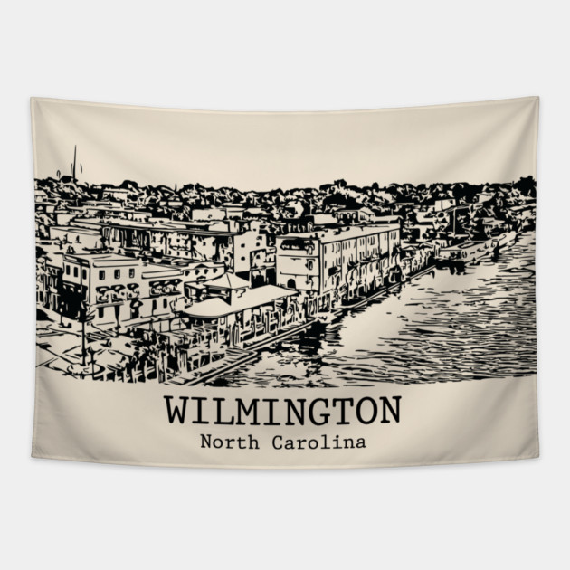 Wilmington - North Carolina Tapestry by Lakeric