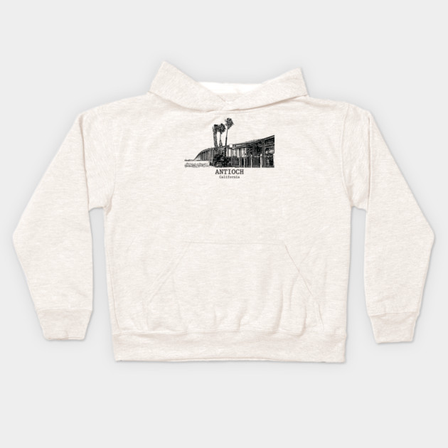 Antioch - California Kids Hoodie by Lakeric