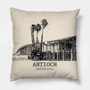 Antioch - California Pillow