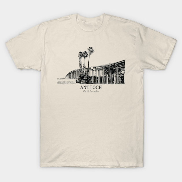 Antioch - California T-Shirt by Lakeric