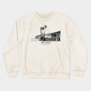 Antioch - California Crewneck Sweatshirt