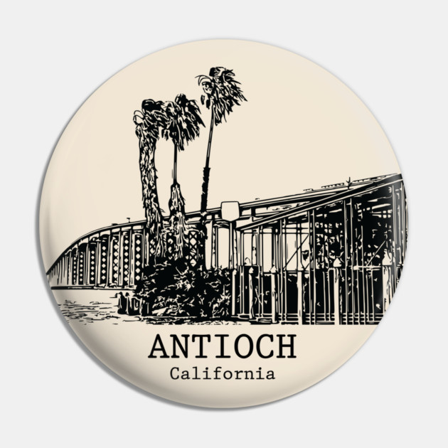Antioch - California Pin by Lakeric