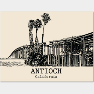 Antioch - California Posters and Art