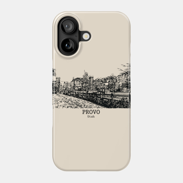 Provo - Utah Phone Case by Lakeric