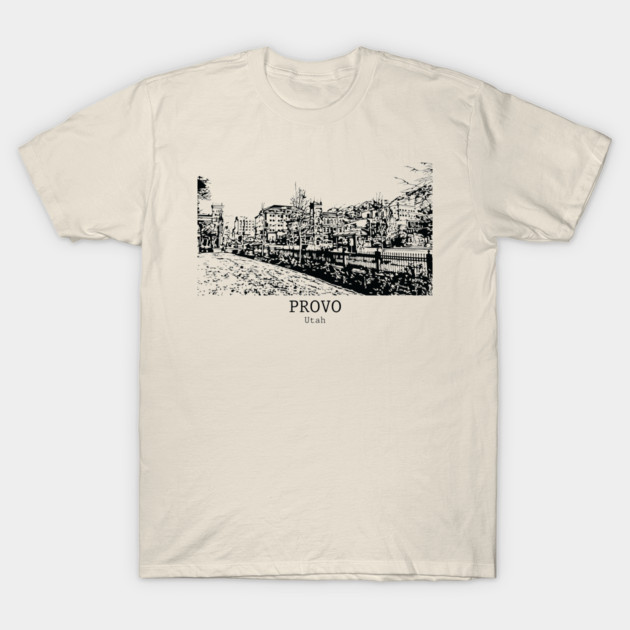 Provo - Utah T-Shirt by Lakeric