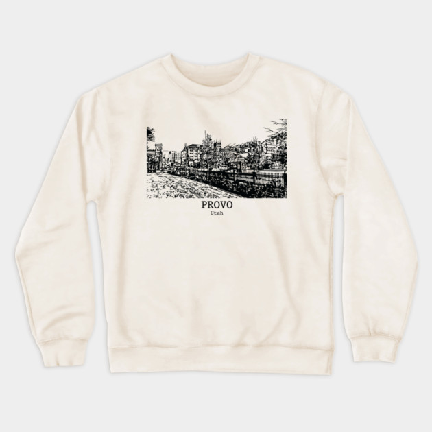 Provo - Utah Crewneck Sweatshirt by Lakeric