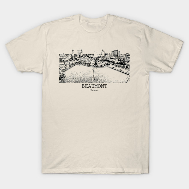 Beaumont - Texas T-Shirt by Lakeric