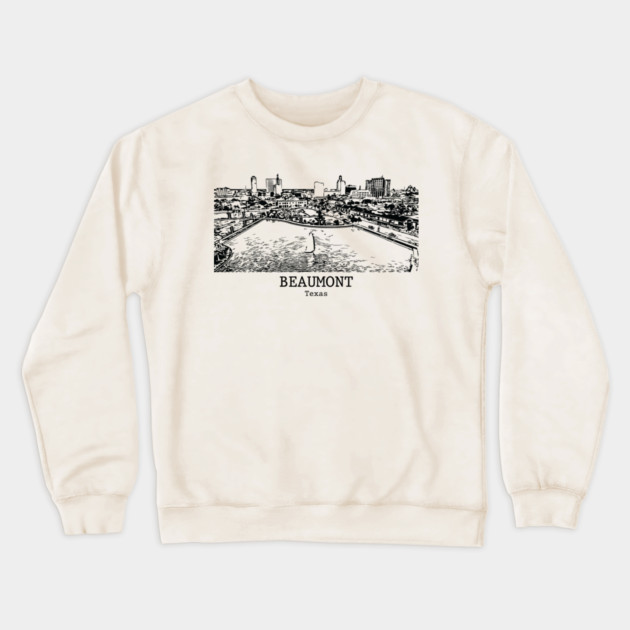 Beaumont - Texas Crewneck Sweatshirt by Lakeric