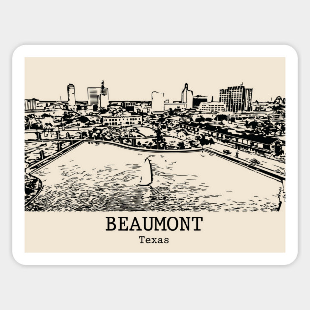 Beaumont - Texas Magnet by Lakeric