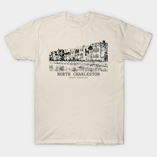 North Charleston - South Carolina T-Shirt by Lakeric