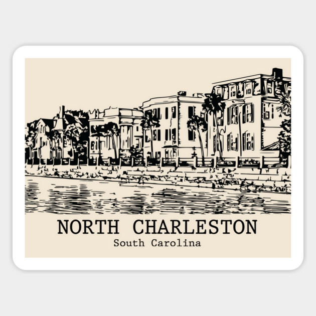 North Charleston - South Carolina Magnet by Lakeric