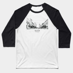 Elgin - Illinois Baseball T-Shirt