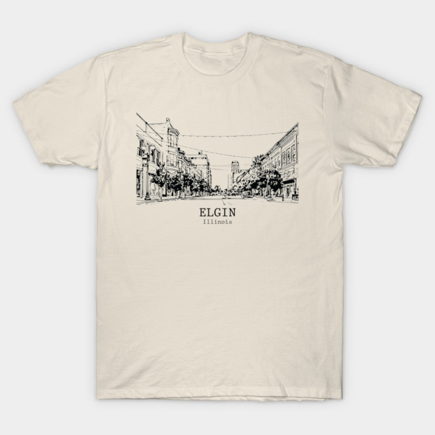 Elgin - Illinois T-Shirt by Lakeric