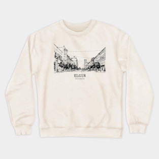 Elgin - Illinois Crewneck Sweatshirt