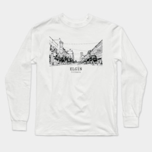 Elgin - Illinois Long Sleeve T-Shirt