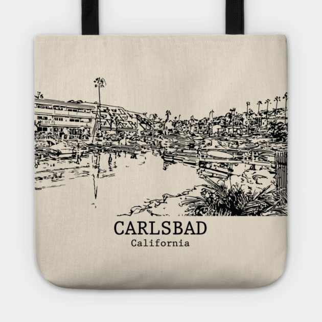 Carlsbad - California Tote by Lakeric