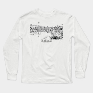Carlsbad - California Long Sleeve T-Shirt