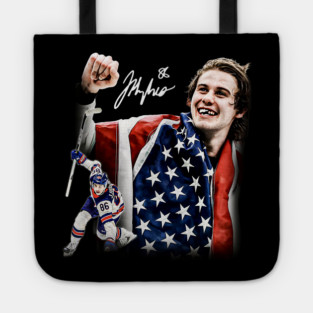 Jack Hughes #86 - Team USA Hockey - Gold Medal Olympics 2026 Tote