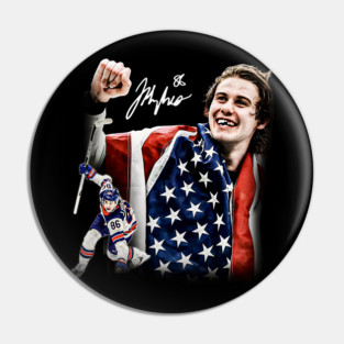 Jack Hughes #86 - Team USA Hockey - Gold Medal Olympics 2026 Pin