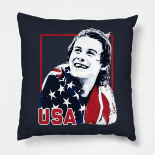 Jack Hughes #86 - Team USA Hockey - Gold Medal Olympics 2026 Pillow