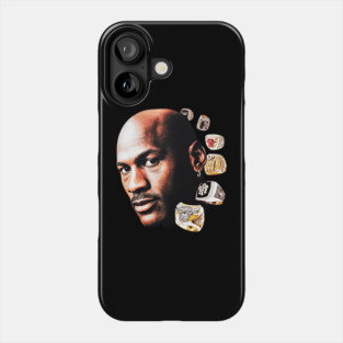 90s Jordan 6 Rings Basketball Classic Phone Case