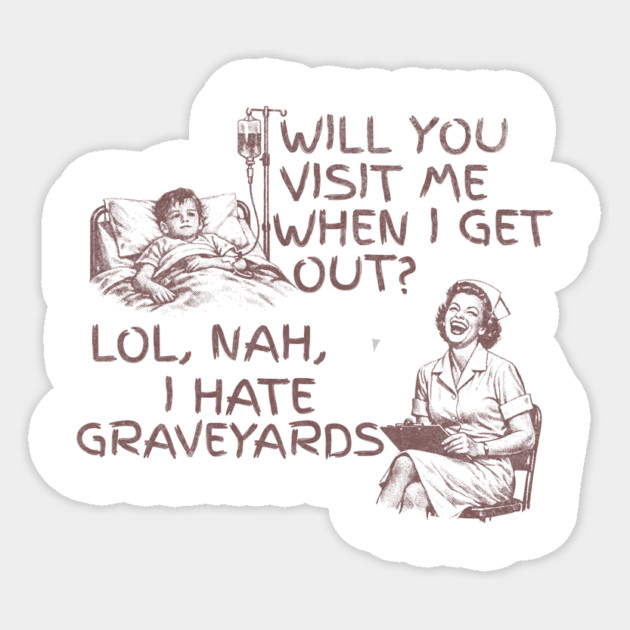 Zero Bedside Manner Sticker by Designed By Marty