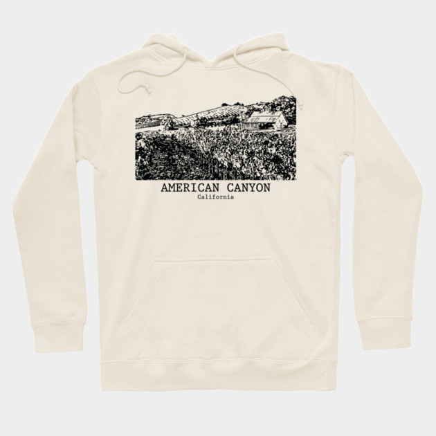 American Canyon - California Hoodie by Lakeric